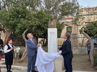 Τα αποκαλυπτήρια της προτομής του Αλέξανδρου Γουλανδρή